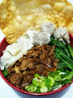 Foto resep Mie ayam komplit + pangsit
