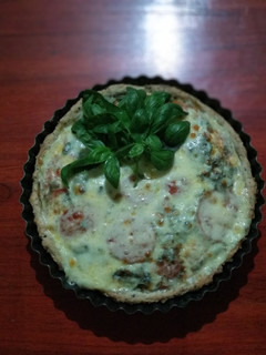 Una foto de Tarta Caprese