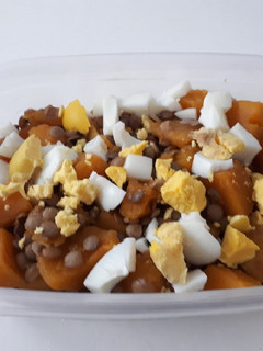 Una foto de Ensalada de calabaza(light)