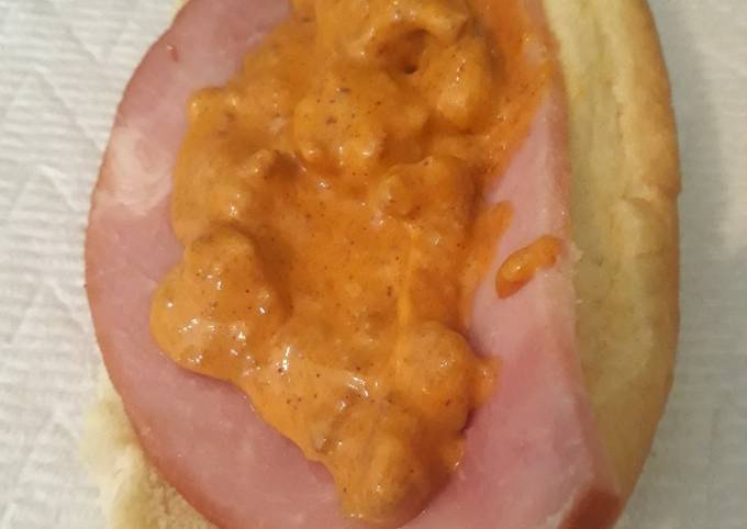 How to Make Speedy Ham on a Bun with Heather&#39;s Cheese Dip