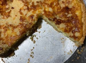 Una foto de Kuchen de quesillo