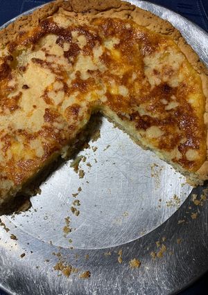 Una foto de Kuchen de quesillo