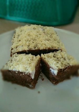 Foto resep Cake Pisang Cokelat praktis (no mixer/blender)