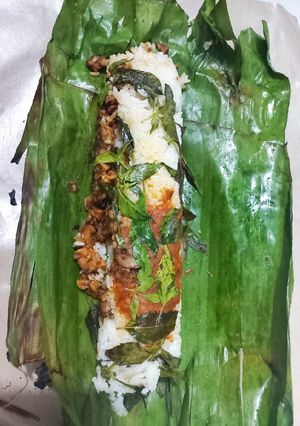 Foto resep Nasi Bakar Cumi Tempe