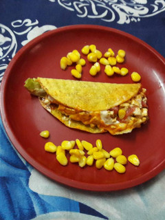 A picture of Corn Panir Tacos..