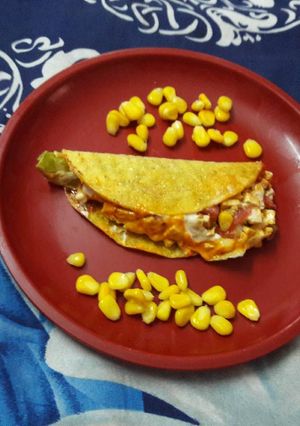 A picture of Corn Panir Tacos..