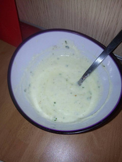 Una foto de Salsa de yogur sencilla