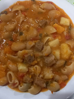 Una foto de Guiso de fideos coditos