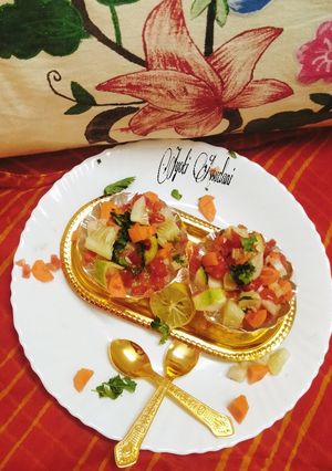 A picture of Raw Mango salad.