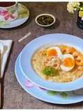 Bubur Udang Akar Teratai (Lotus Root Shrimp Porridge)