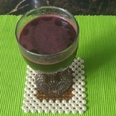 A picture of Beet root juice.