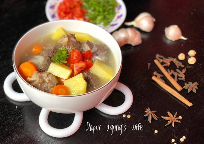 Resep Sop iga ala Dapur AgungпїЅs wife olehnanikhandayani05 photo picture