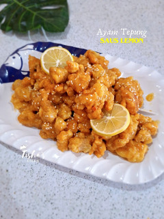 Foto resep 253. Ayam Tepung Saus Lemon