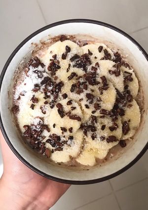 รูปของ Cacao banana overnight oat