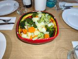 Brócoli con patatas y zanahorias al vapor