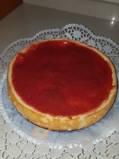 Una foto de Tarta de queso al horno en olla GM