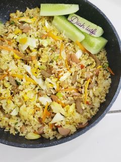Foto resep Nasi goreng sayur ala kampung