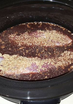 A picture of Slow Cooked Pork Tenderloin.