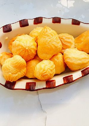 Hình của món Bánh su kem (công thức bé trên 1y).