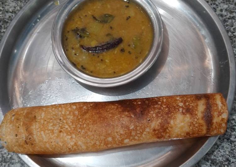 Recipe of Any-night-of-the-week Paper Dosa