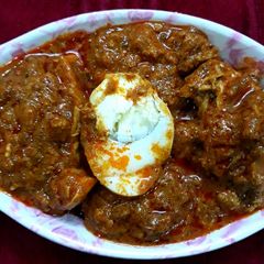 Chicken keema gravy A picture of Chicken keema gravy.