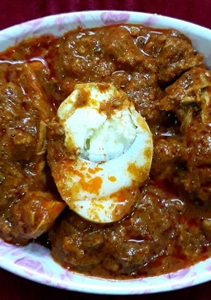 A picture of Chicken keema gravy.