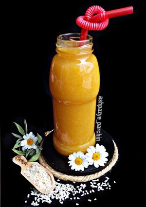 عکسی از دستور شیک وگان کدوحلوایی 🌸
