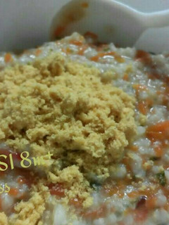 Foto resep Nasi BaToTel + Abon Salmon (MPASI 8m+)