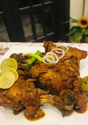 A picture of Chicken Tikka Karahi.