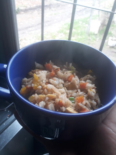 Una foto de Arroz "frito chino"
