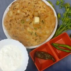 A picture of Aloo Paratha.