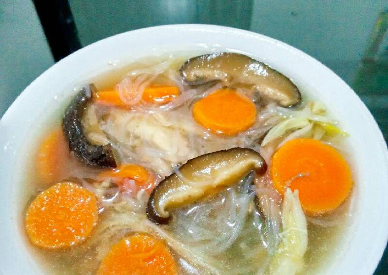 Sup kimlo(ayam kampung)