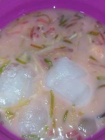 Langkah Mudah untuk Membuat Es cendol blewah melon serut Enak Terbaru