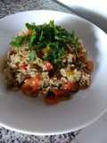 Arroz integral con verduras