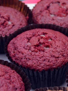 Una foto de Cupcakes de Chicha Morada