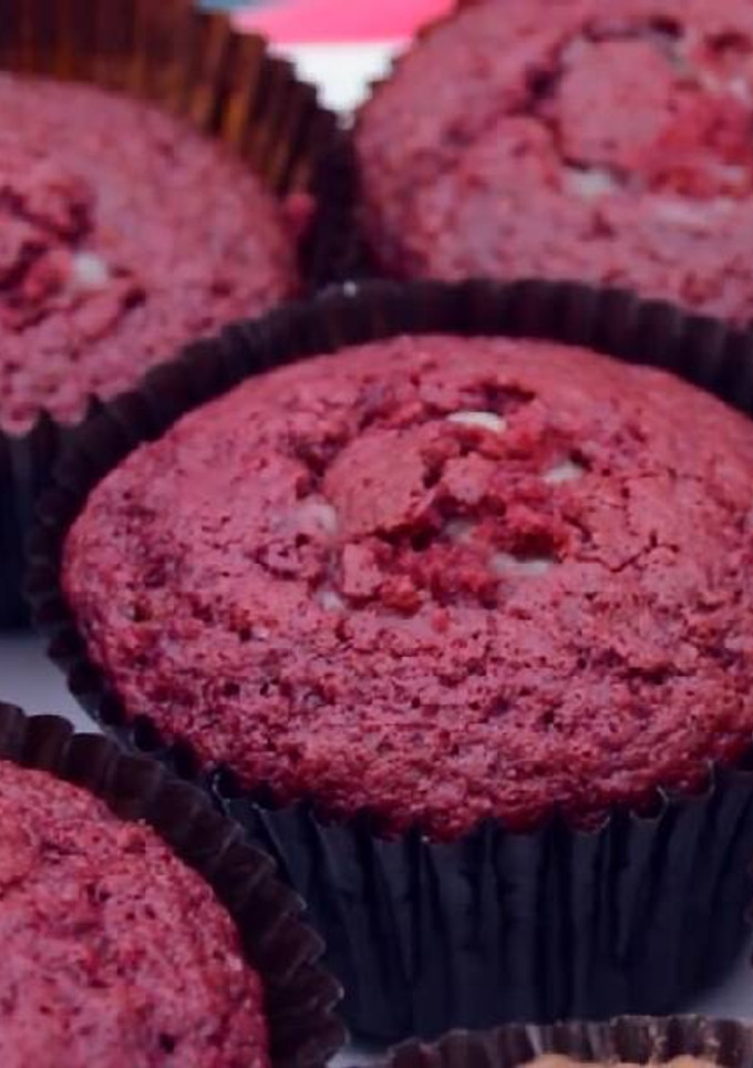 Una foto de Cupcakes de Chicha Morada