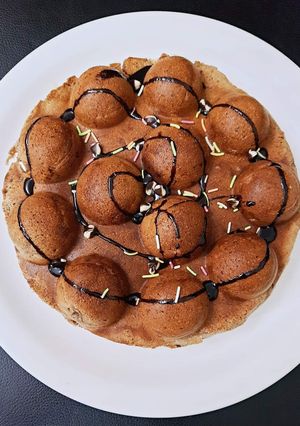 A picture of Chocolate Bubbly Waffle.
