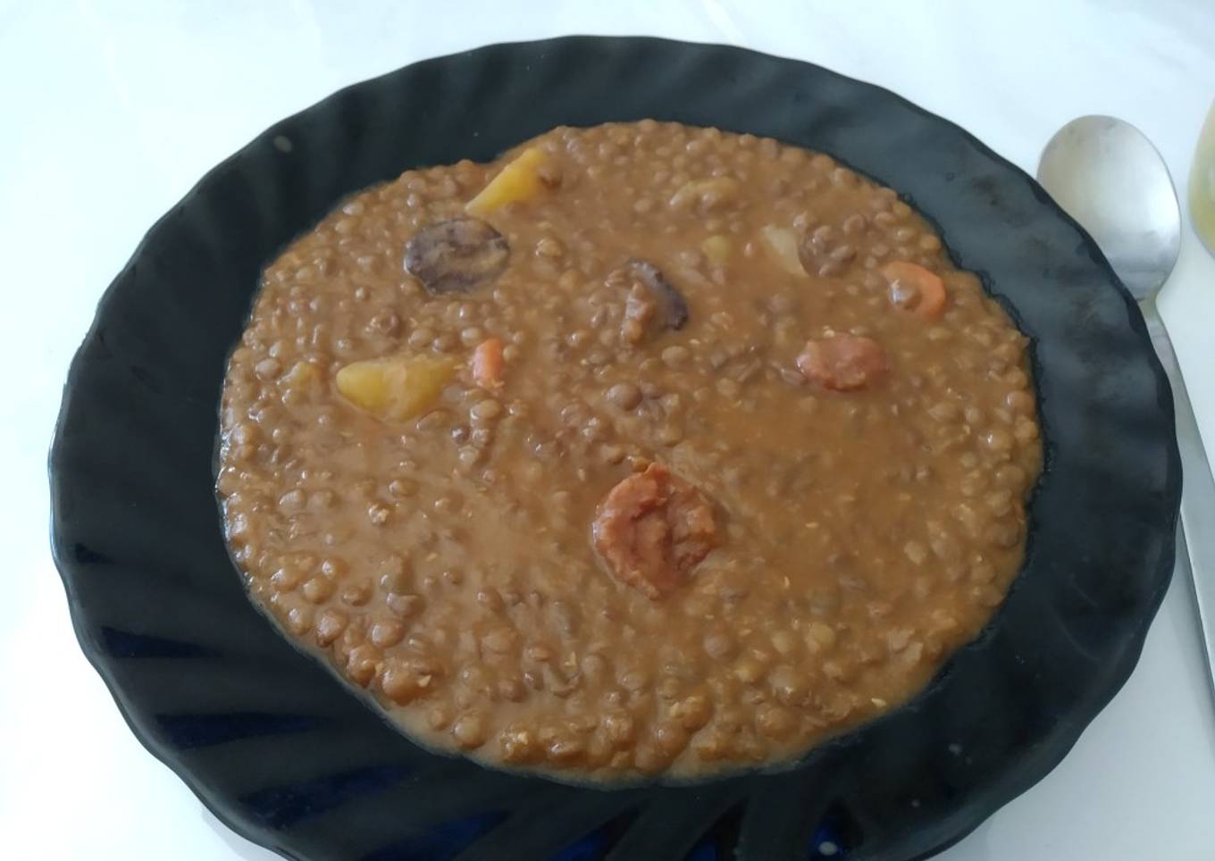 Las lentejas de mi madre en Thermomix