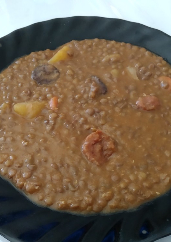 Una foto de Las lentejas de mi madre en Thermomix