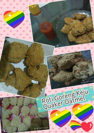Foto resep Roti Goreng Keju Quaker Oatmel