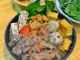 Bún Riêu Cua Tóp Mỡ Mọc Giòn