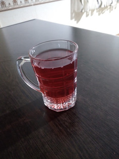 عکسی از دستور چای ذغال اخته🫖🫖