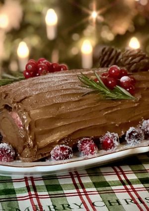 Una foto de 🇫🇷 Especial de Navidad: 5. BÛCHE de NOËL (Francia)