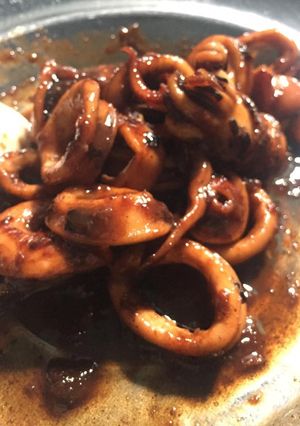 Foto resep Cumi bumbu kecap pedas