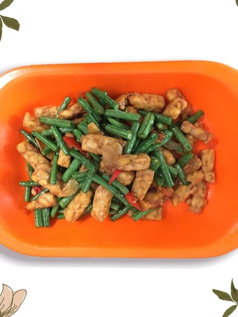 Cara Gampang Membuat Resep Tumis kacang panjang tempe yang  Bikin Ketagihan Anti Ribet, Menggugah Selera