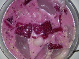 Es buah naga+rambutan