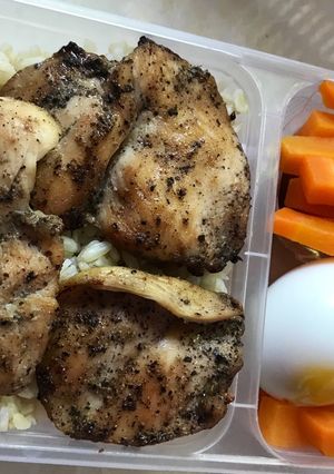 รูปของ ข้าวกล่อง+อกไก่ย่าง(สูตรคลีน)