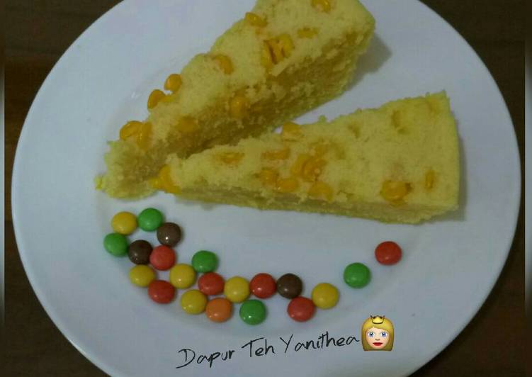 Cara Gampang Membuat Bolu Kukus Jagung Manis 🌽 (#pr_jagung) Anti Gagal