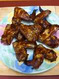 Lee's Grilled/Smoked Lemon-Garlic Chicken Wings