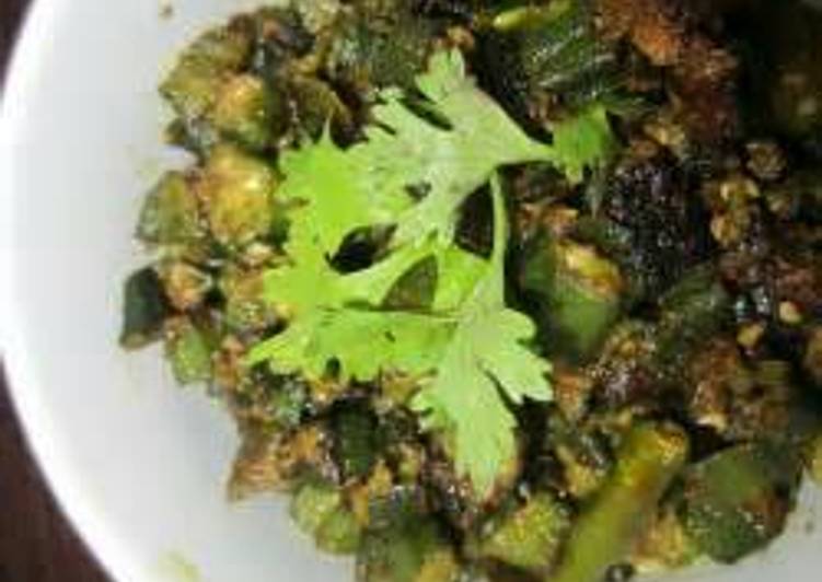 Instant Bhindi masala